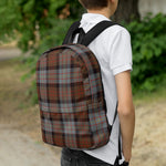 Scotstee Shop - The Cameron Of Erracht Weathered Tartan Plaid Backpack | Scotstee Tartan Backpacks