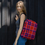 Scotstee Shop - The Cameron Of Lochiel Modern Tartan Plaid Backpack | Scotstee Tartan Backpacks