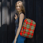 Scotstee Shop - The Chattan Modern Tartan Plaid Backpack | Scotstee Tartan Backpacks