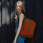 Scotstee Shop - The Comyn Red Tartan Plaid Backpack | Scotstee Tartan Backpacks