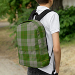 Scotstee Shop - The Cunningham Dress Green Dancers Tartan Plaid Backpack | Scotstee Tartan Backpacks