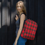 Scotstee Shop - The Drummond Modern Tartan Plaid Backpack | Scotstee Tartan Backpacks