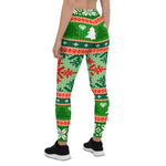 Scotstee Shop - Beautiful Christmas Knit Wallpaper Gift Women's Christmas Leggings