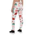 Scotstee Shop - Cheerful Santa Christmas Reversible Funny Christmas Gifts Women's Leggings