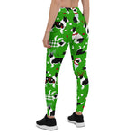 Scotstee Shop - Christmas Border Collie Green Gift Xmas Women's Leggings
