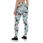 Scotstee Shop - Christmas Boston Terrier Gift Xmas Women's Leggings