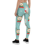 Scotstee Shop - Christmas Cute Sloth Unicorn Llama Xmas Holidays Women's Leggings