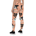 Scotstee Shop - Halloween Spooky Skull Gothic Pattern Cute Halloween Women's Leggings