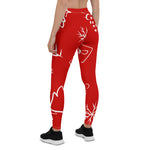 Scotstee Shop - Christmas Decor Lighted Red Xmas Gift Women's Leggings