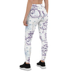 Scotstee Shop - Christmas Elements Winter Snowman Sketch Holiday Xmas Gift Women's Leggings