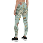 Scotstee Shop - Christmas Flowers Vintage Gifts Xmas Women's Leggings