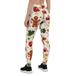 Scotstee Shop - Christmas Gingerbread Pattern Holiday Xmas Women's Leggings