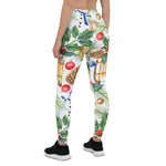 Scotstee Shop - Christmas Holiday Xmas Snowman, Pine Cones, Holly Day Women's Leggings