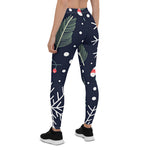 Scotstee Shop - Holiday Seamless Pattern with Christmas Candies Halloween Women's Leggings