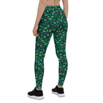 Scotstee Shop - Christmas Holly Green Pattern 1 Gift Xmas Women's Leggings