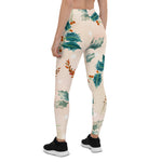 Scotstee Shop - Christmas Leaves Boho Pattern Holly Xmas Women's Leggings