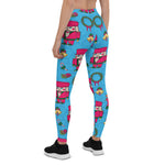 Scotstee Shop - Christmas Nutcracker Toy, Blue Snowflake Gift Xmas Women's Leggings