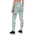 Scotstee Shop - Christmas Party Seamless Wrapping Pattern Gift Xmas Women's Leggings