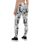 Scotstee Shop - Llama Cactus and Mountains Small Christmas Halloween Women's Leggings