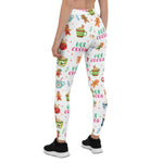 Scotstee Shop - Merry Christmas Pattern Cookie with Hot Cocoa Christmas Gift Halloween Women's Leggings