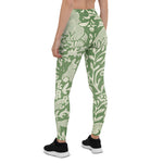 Scotstee Shop - Christmas Rustic Green Woodland Animal Deer Fox Women Christmas Leggings