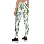 Scotstee Shop - Christmas Rustic Pine Tree Winter Forest Women Christmas Leggings