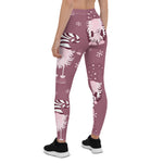 Scotstee Shop - Christmas Scandinavian Purple Pattern Women Christmas Leggings