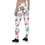 Scotstee Shop - Christmas Unisex Santa Claus Snowflake Moose Christmas Trees Women Christmas Leggings
