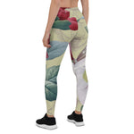 Mother's Day Gift, Mother's Day Leggings Anemone Carnation Roses Women's Leggings