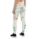 Mother's Day Gift, Mother's Day Leggings Beautiful Flowers Floral Pattern Women's Leggings