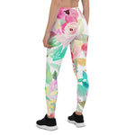 Mother's Day Gift, Mother's Day Leggings Classy Watercolor Rose Floral Women's Leggings