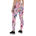 Mother's Day Gift, Mother's Day Leggings Colorful Assorted Flowers Women's Leggings