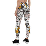 Mother's Day Gift, Mother's Day Leggings Cute Seamless Ditsy Floral Pattern Colorful Flower Women's Leggings