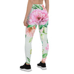 Mother's Day Gift, Mother's Day Leggings Floral Pattern Flower Women's Leggings