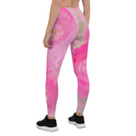 Mother's Day Gift, Mother's Day Leggings Garden Roses Watercolor Women's Leggings