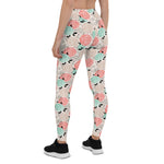 Mother's Day Gift, Mother's Day Leggings Retro Roses Women's Leggings