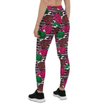 Mother's Day Gift, Mother's Day Leggings Retro Rustic Folk Women's Leggings