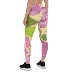 Mother's Day Gift, Mother's Day Leggings Roses Flower Vintage Women's Leggings