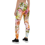 Mother's Day Gift, Mother's Day Leggings Summer Bouquets of Flowers Women's Leggings