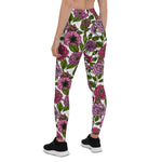 Mother's Day Gift, Mother's Day Leggings The Mice party Flower Women's Leggings