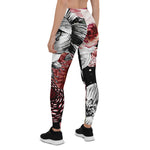 Mother's Day Gift, Mother's Day Leggings Victorian Rose Floral Women's Leggings