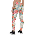 Mother's Day Gift, Mother's Day Leggings Vintage Floral Flower Women's Leggings