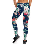 Mother's Day Gift, Mother's Day Leggings Vintage Floral Rose and small Flowers Women's Leggings