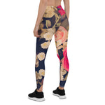 Mother's Day Gift, Mother's Day Leggings Vintage Flowers Rose Floral Women's Leggings