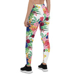 Mother's Day Gift, Mother's Day Leggings watercolor boho chic Flowers Women's Leggings
