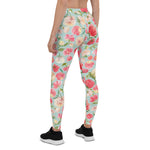 Mother's Day Gift, Mother's Day Leggings Watercolor spring flower Women's Leggings