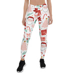 Scotstee Shop - Cheerful Santa Christmas Reversible Funny Christmas Gifts Women's Leggings