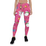Scotstee Shop - Christmas Angel, Deer and Snowman Pattern Socks Xmas Gift Women's Leggings