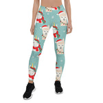 Scotstee Shop - Christmas Cute Sloth Unicorn Llama Xmas Holidays Women's Leggings