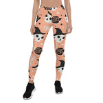 Scotstee Shop - Halloween Spooky Skull Gothic Pattern Cute Halloween Women's Leggings